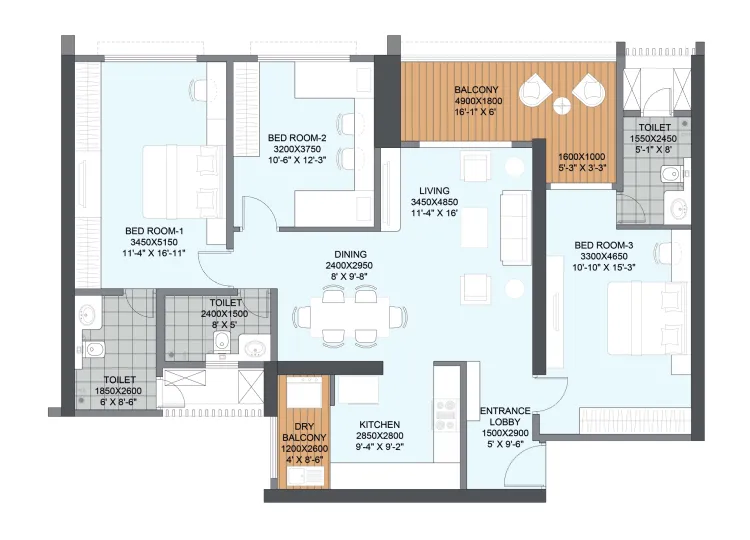 2 BHK